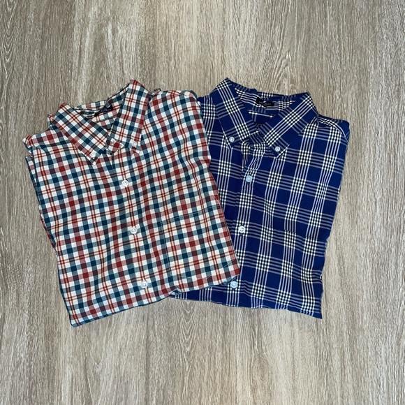 (x2) J. Crew Slim Untucked Button-up shirts - Picture 7 of 10